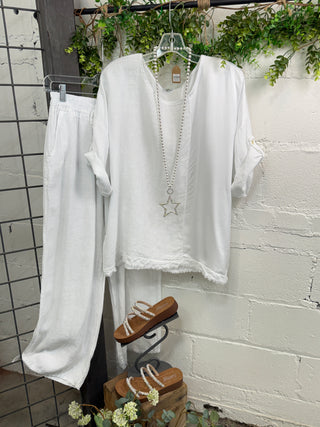 Effortless Top White