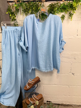 Effortless Top Blue