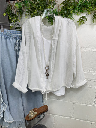 Wednesday Jacket White Jacket Sole Luna