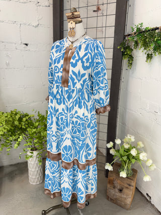 Dolores Long Dress Sky Blue by Jodifl Dresses Jodifl