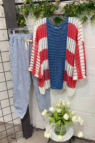 Red White and Beautiful Sweater