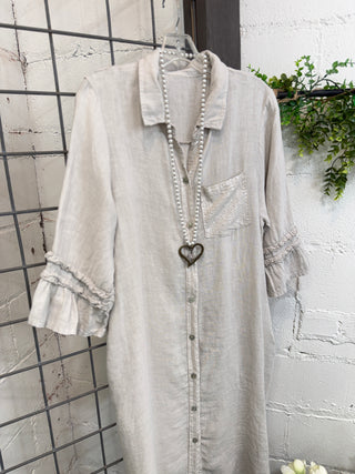 Tabitha Long Dress Beige