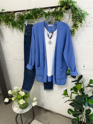Diane Cardigan Cornflower Blue