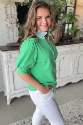 Natasha Top Apple Red by Umgee Shirts & Tops Umgee