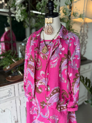 Lawson Dress/Jacket Set Fuchsia Dresses Prospero