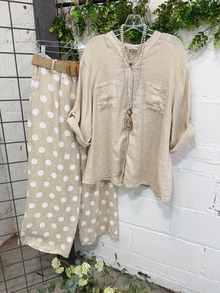 In The Details Top Natural Shirts & Tops Prospero