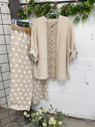 In The Details Top Natural Shirts & Tops Prospero