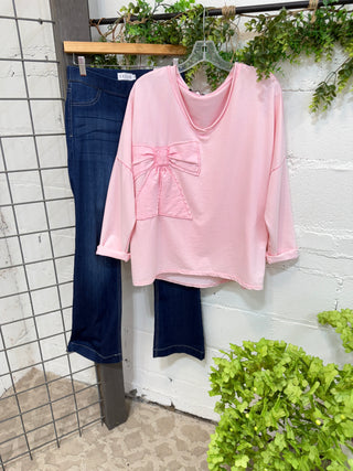 Charity Baby Pink Shirts & Tops MuMu