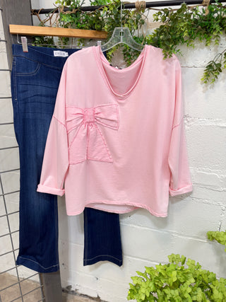 Charity Baby Pink Shirts & Tops MuMu