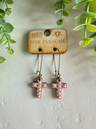 Glorious Earrings Pink by Pink Panache Earrings Pink Panache