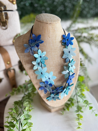 Mayfair Necklace Blue Necklaces L & B Creations