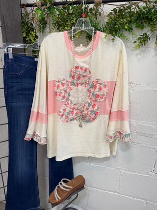 Darling Top Ivory by Easel Shirts & Tops Easel