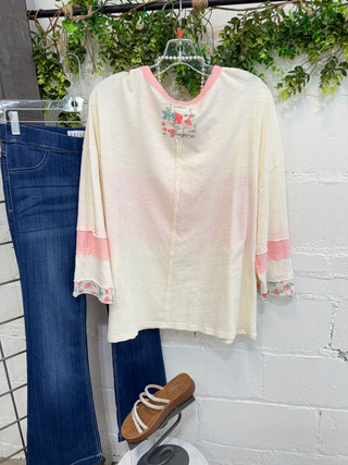 Darling Top Ivory by Easel Shirts & Tops Easel