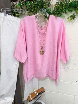 Walk On By Top Pink Shirts & Tops D Style
