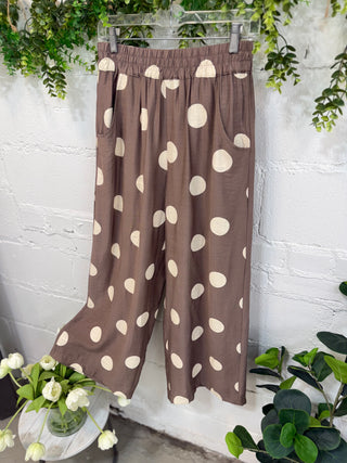 Jolie Pants Mocha by Umgee