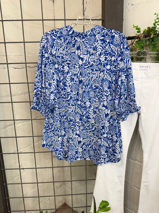 Robin Top Royal Shirts & Tops Dear Scarlett