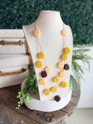 Peru Necklace Natural Necklaces L & B Creations