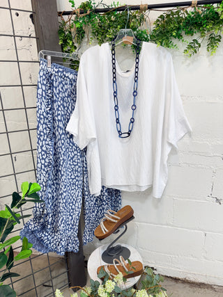 Walk On By Top White Shirts & Tops D Style