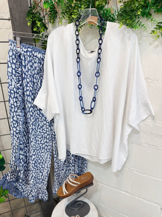 Walk On By Top White Shirts & Tops D Style