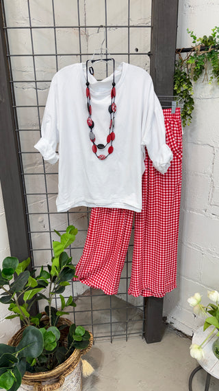 Karina Pants Red by Umgee