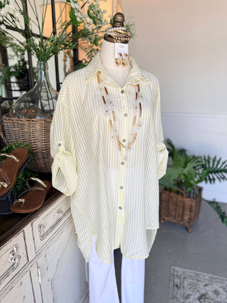 Marylou Top Lemon Shirts & Tops D Style