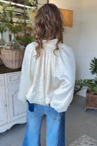 Lillian Cream by Entro Shirts & Tops Entro