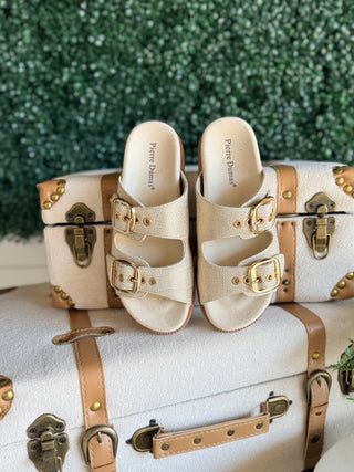 Quinn 5 Sandals Gold Sandal Pierre Dumas