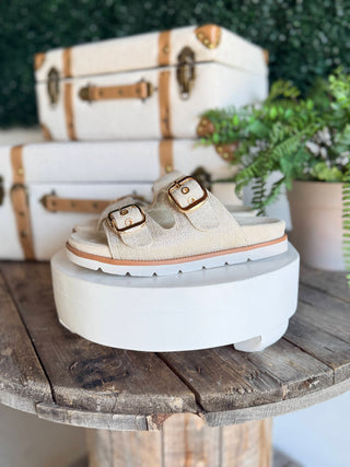 Quinn 5 Sandals Gold Sandal Pierre Dumas