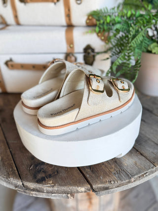 Quinn 5 Sandals Gold Sandal Pierre Dumas