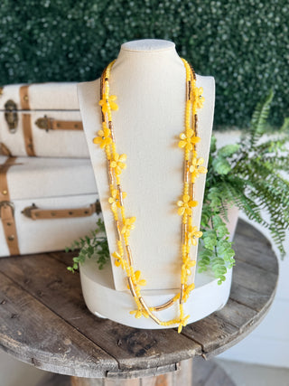 Edna Necklace Lemon Necklaces L & B Creations