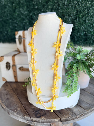 Edna Necklace Lemon Necklaces L & B Creations