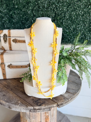 Edna Necklace Lemon Necklaces L & B Creations