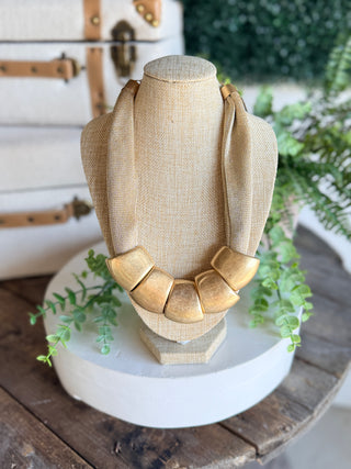 Drama Queen Necklace Gold Necklaces L & B Creations