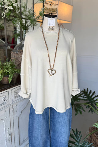 Duffy Top Light Khaki