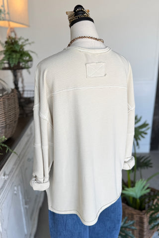 Duffy Top Light Khaki