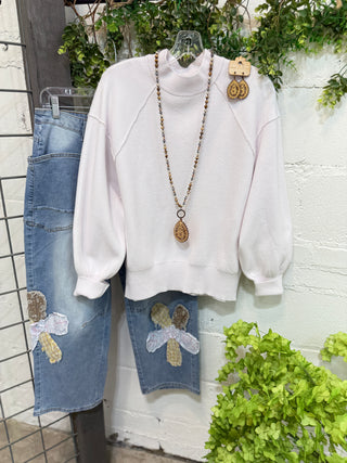 Pristine Sweater Off White carol's boutique