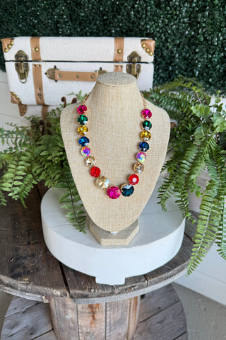 Superb Necklace Gold/Multi Necklaces Accessories To Go