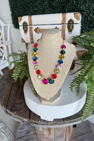Superb Necklace Gold/Multi Necklaces Accessories To Go
