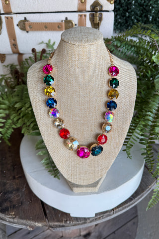 Superb Necklace Gold/Multi Necklaces Accessories To Go