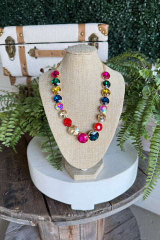 Superb Necklace Gold/Multi Necklaces Accessories To Go