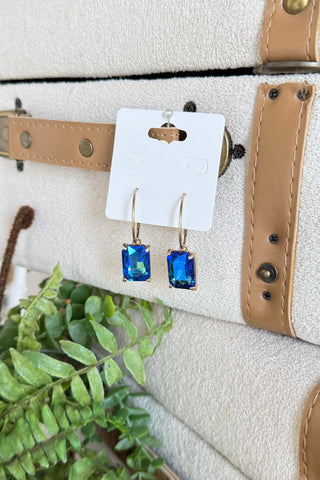 Sundance Earrings Gold/Blue