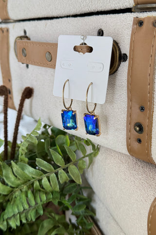 Sundance Earrings Gold/Blue