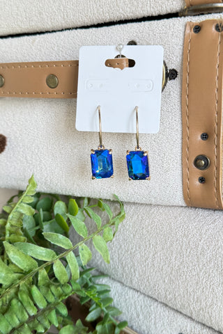 Sundance Earrings Gold/Blue