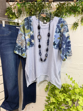 Botany Bay Lt. Blue Shirts & Tops Davi & Dani