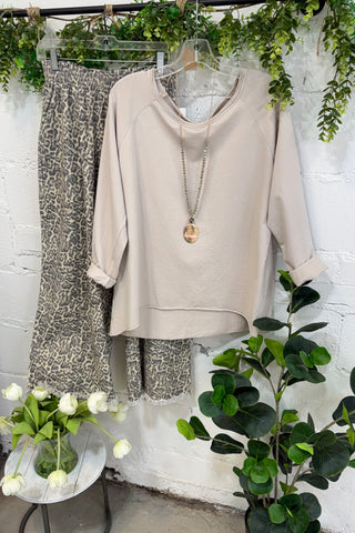 Sublime Top Ecru