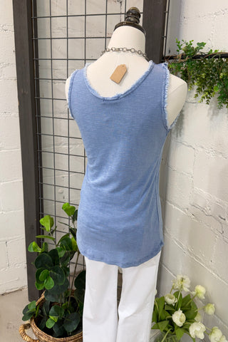 Zeke Tank Top Periwinkle
