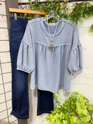 Sonya Top Lemon BY Easel Shirts & Tops Easel