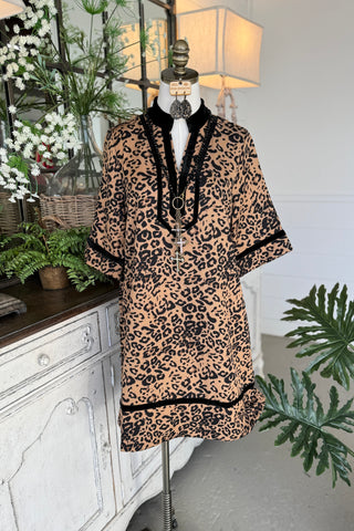 Untamed Dress Leopard Dress/Tunic Southern Grace/Grace+Emma
