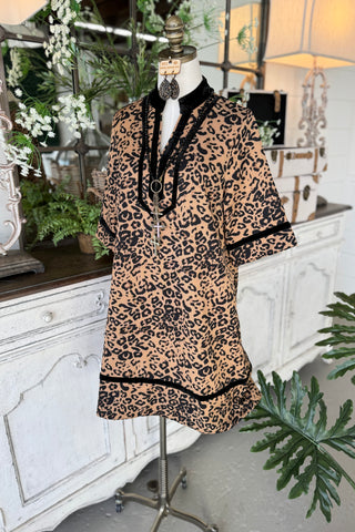 Untamed Dress Leopard Dress/Tunic Southern Grace/Grace+Emma