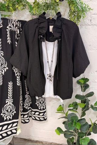 Elements Jacket Black by Umgee